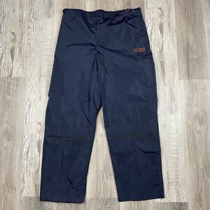 Vintage 90s Tommy Hilfiger Athletics Nylon Windbreaker Pants‎ Sz XL